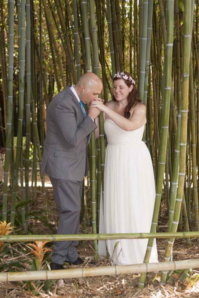 san diego botanic garden wedding photography