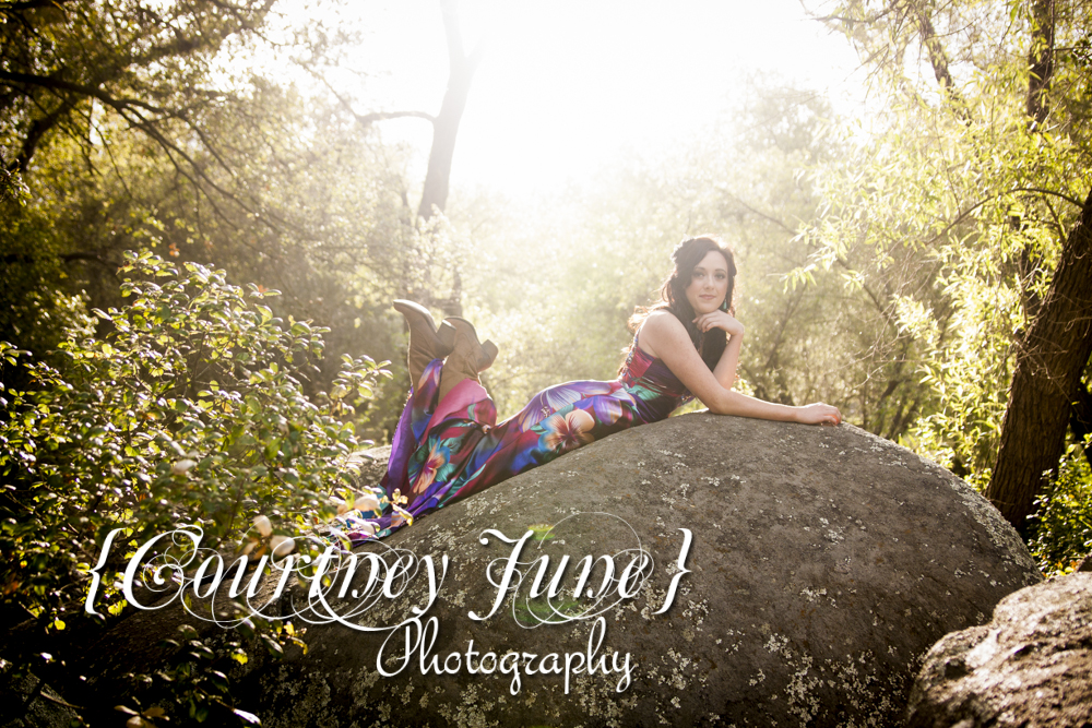 Dos Picos Park Ramona San Diego Ramona Senior portrait Prom photography