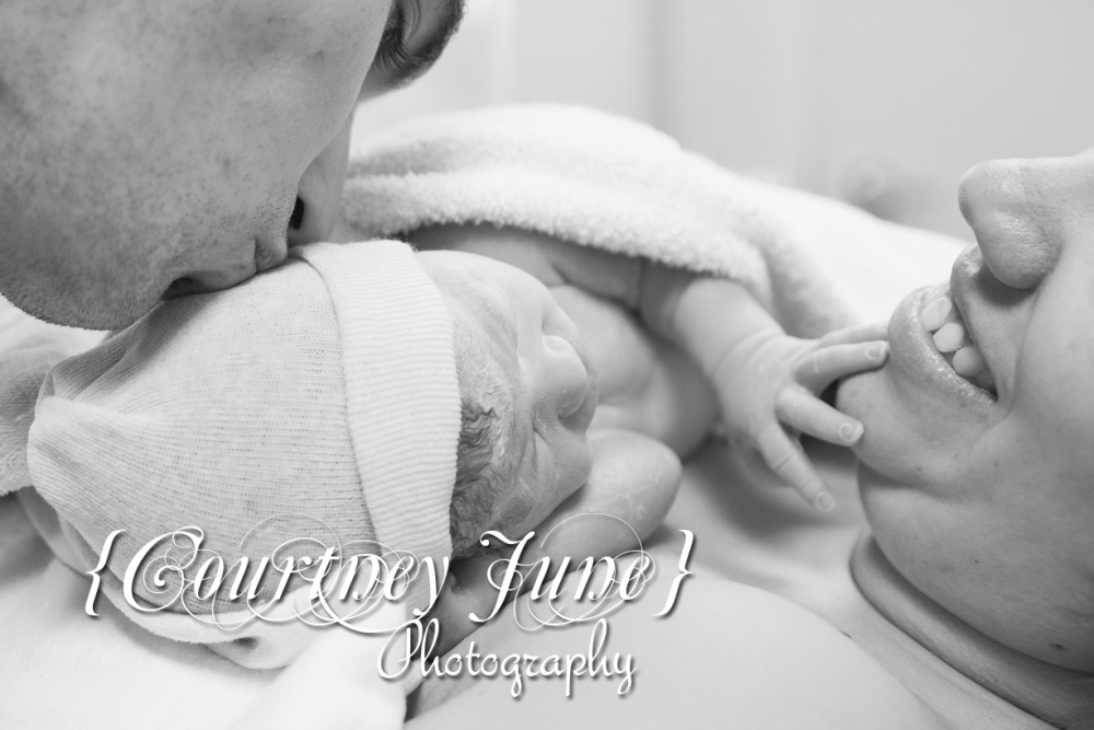 Live birth birth session newborn san diego children portrait photography