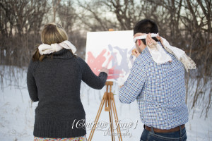 gender reveal minneapolis baby reveal maternity newborn photographer