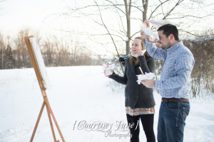 gender reveal minneapolis baby reveal maternity newborn photographer