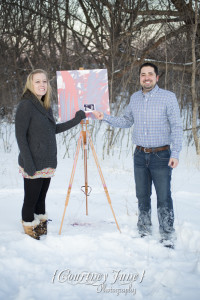 gender reveal minneapolis baby reveal maternity newborn photographer